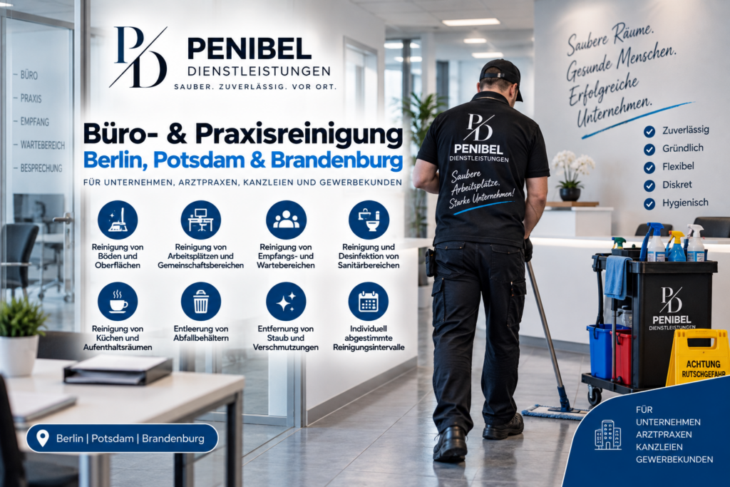 Unterhaltsreinigung Berlin, Potsdam & Brandenburg – Penibel Dienstleistungen Unterhaltsreinigung Berlin, Potsdam & Brandenburg – Penibel Dienstleistungen